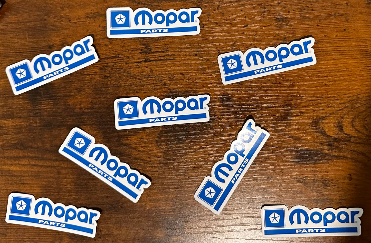 Mopar parts sticker