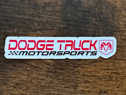 Dodge truck motorsports sticker