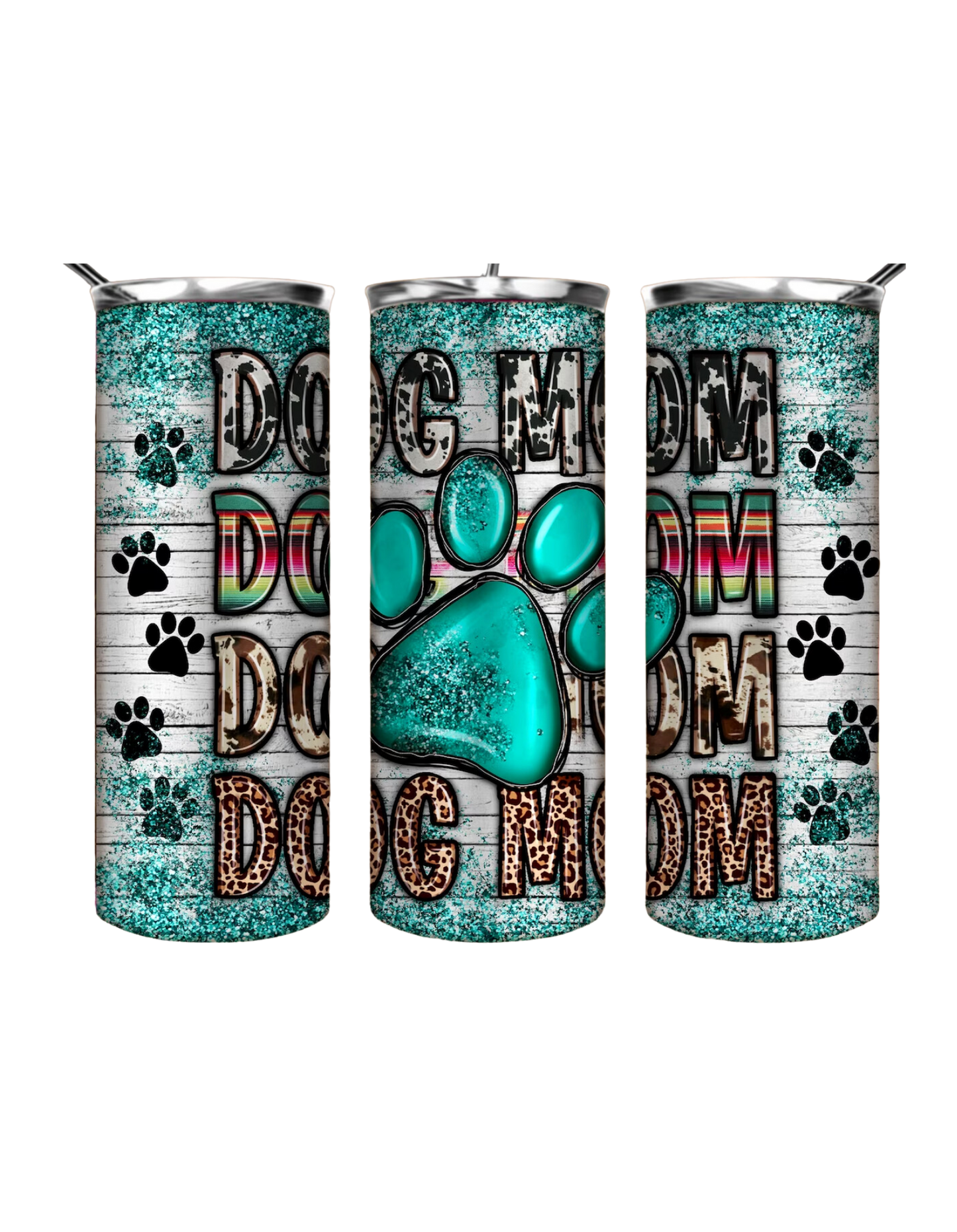 Blue Dog Mom Tumbler