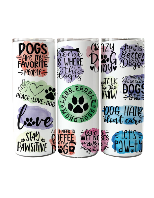 Dog Quotes Tumbler