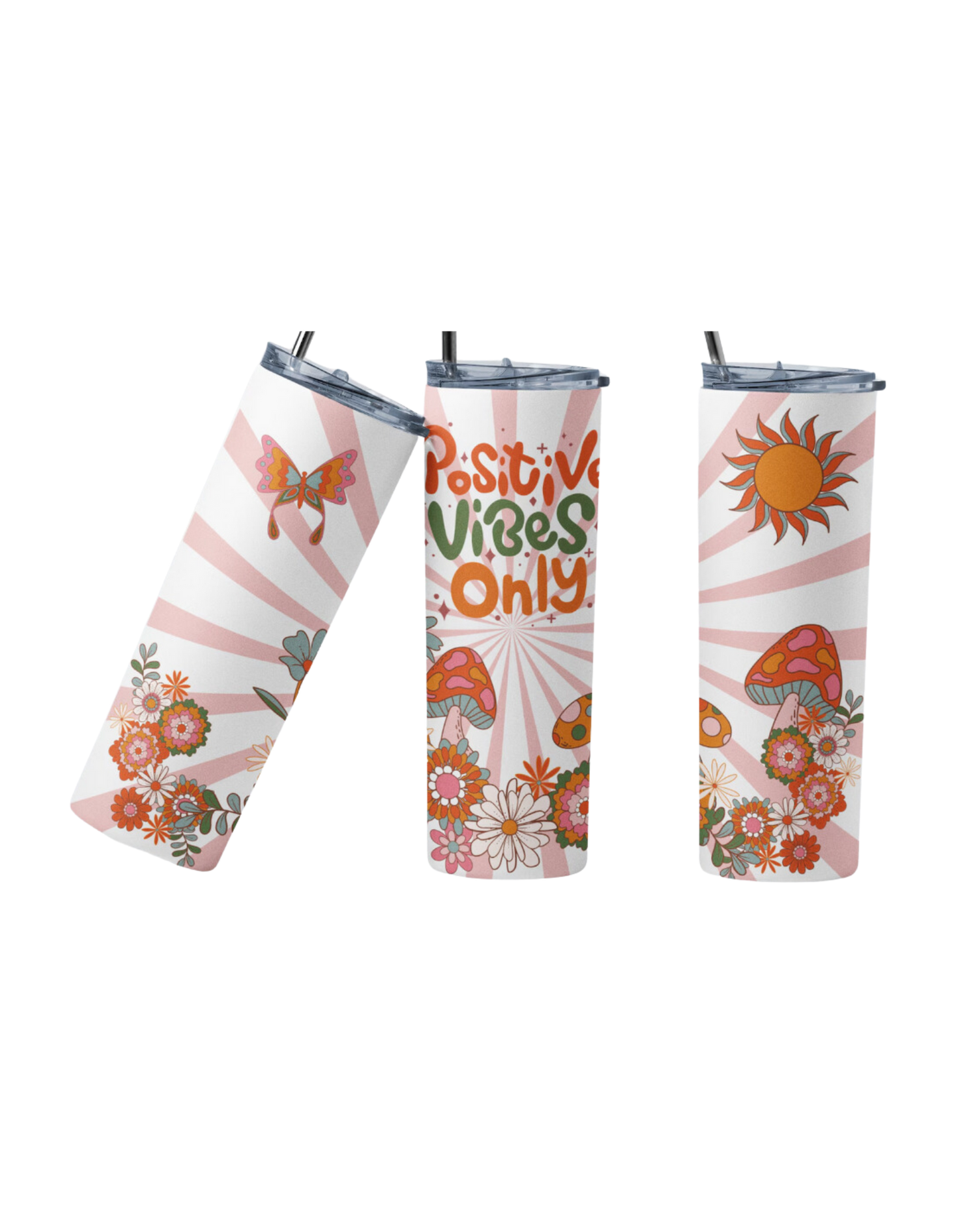 Positive Vibes Tumblers