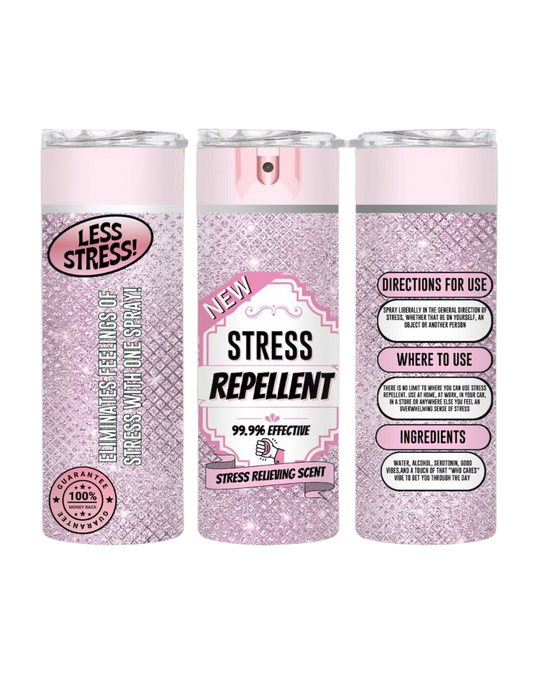 Stress Repellent Spray Tumbler