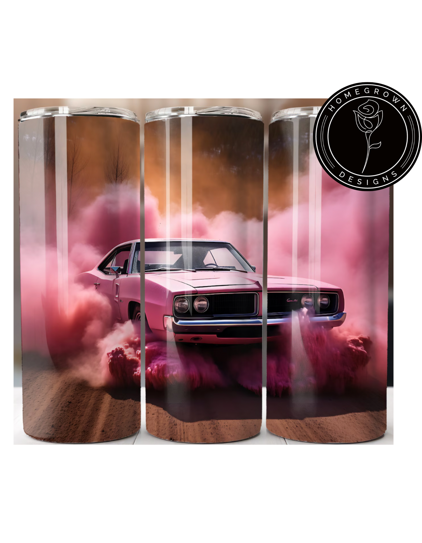 pink challenger tumbler