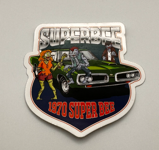 Zombie superbee sticker